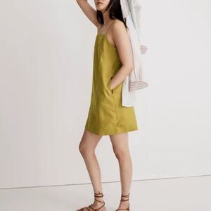 Madewell | Goldie Mini Dress in 100% Linen